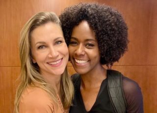 Foto de Anne Lottermann e Maju Coutinho