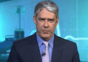 William Bonner, editor do Jornal Nacional e apresentador