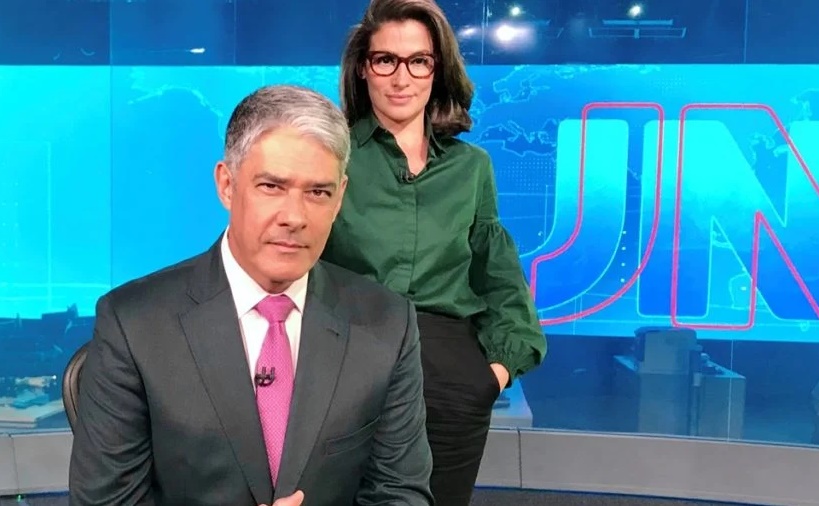 william bonner e renata vasconcellos fora do ar na globo