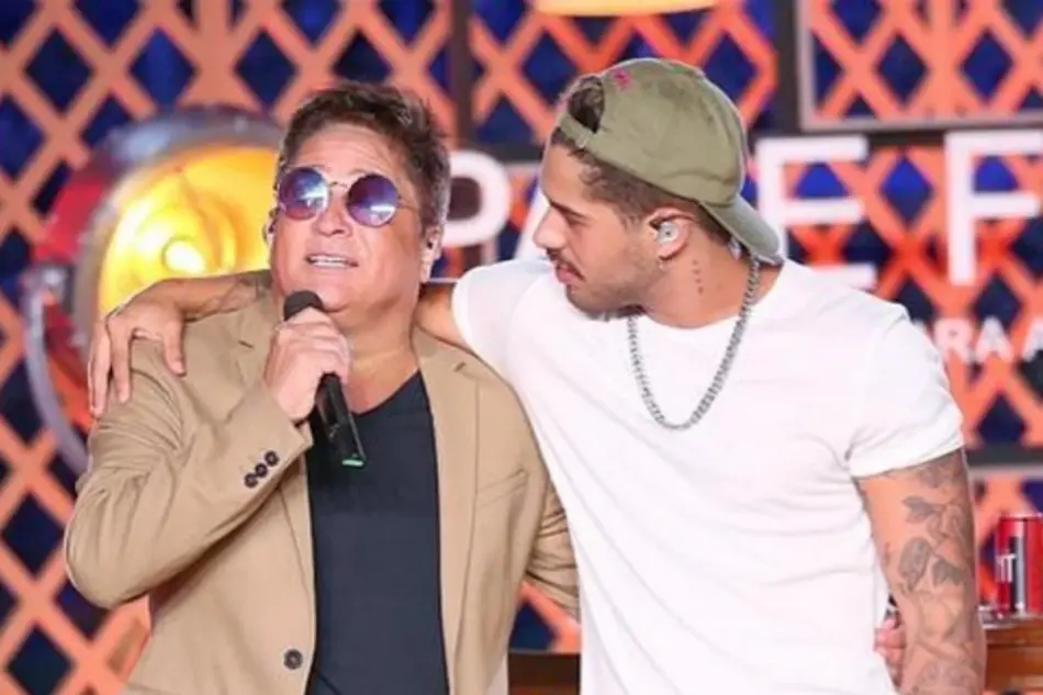 Leonardo e Zé Felipe em show